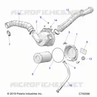 ENGINE, TOMA DE AIRE SYSTEM
