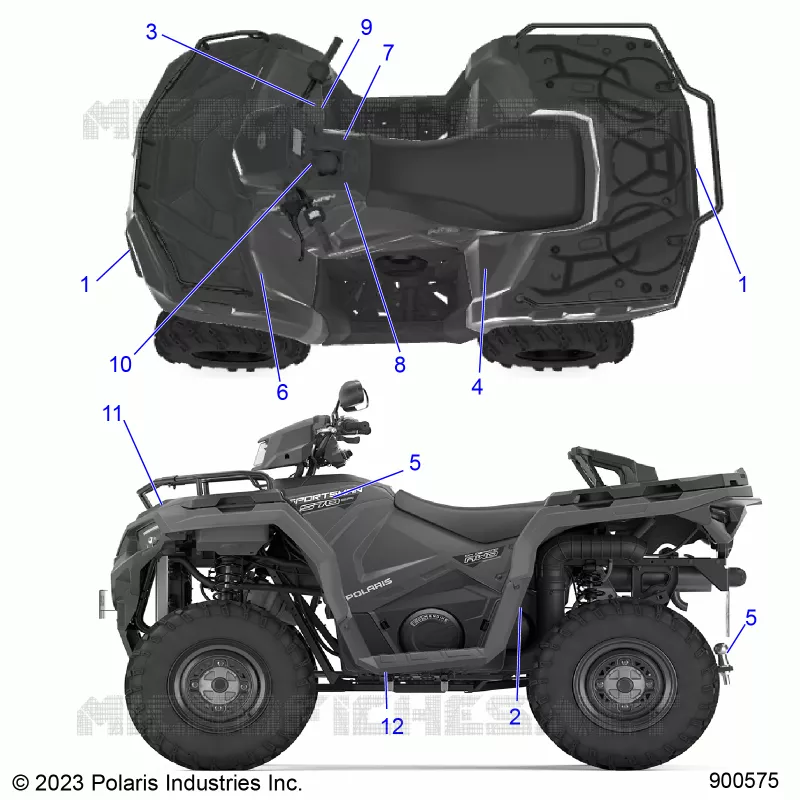ETIQUETASS, GENERAL- A24SHE57FS/S57FS/CS/CP (900575)