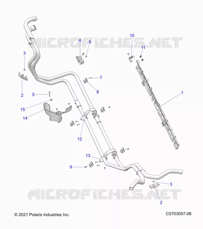 ENFRIAMIENTO, HOSE MOUNTING