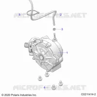 TREN, FRONT GEARCASE MOUNTING