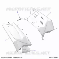 CARROCERÍA POSTERIOR CAB AND HEAT SHIELDS