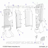 CARROCERÍA POSTERIOR CLOSEOFF, SIDE PANELS