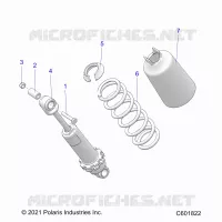 SUSPENSION, CHOQUE FRONTAL TRACK