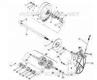 TREN ASSEMBLY  TRAIL 0952761, TRAIL DELUXE 0952262,   and EUROPEAN T (4928862886B013)