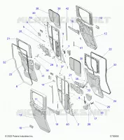 PUERTAS, REAR, CRANK