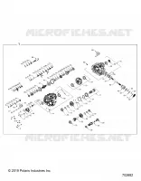 TREN, MAIN GEARCASE INTERNALS