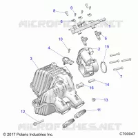 ENGINE, TOMA DE AIRE MANIFOLD