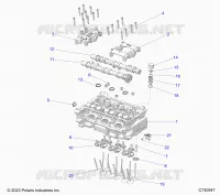 ENGINE, CULATA AND VALVES