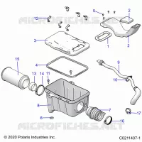 ENGINE, TOMA DE AIRE SYSTEM
