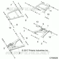 SUSPENSION TRASERA CONTROL ARMS