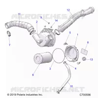 ENGINE, TOMA DE AIRE SYSTEM