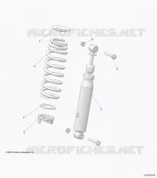 SUSPENSION, CHOQUE FRONTAL MOUNTING