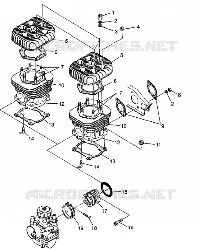 CILINDRO  SUPER SPORT 0980761 (4942874287C006)