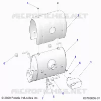 ENGINE, SISTEMA DE ESCAPE, SILENCER AND RELATED