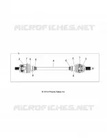 TREN, FRONT HALF SHAFT