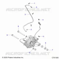 TREN, FRONT GEARCASE MOUNTING