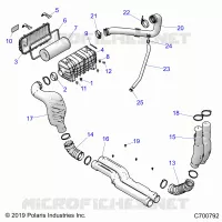 ENGINE, TOMA DE AIRE SYSTEM