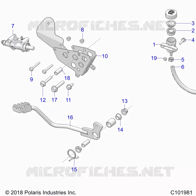 BRAKES, BRAKE PEDAL AND CILINDRO MAESTRO