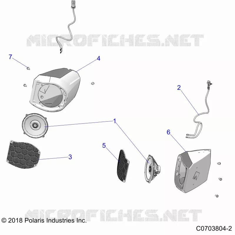 ELECTRICA, AUDIO, FRONT SPEAKER