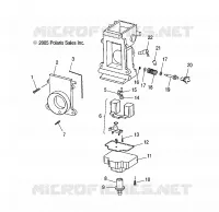 MOTOR, CARBURADOR, LOWER