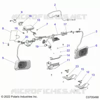 ELECTRICA, DASH INSTRUMENTS RIDE COMMAND