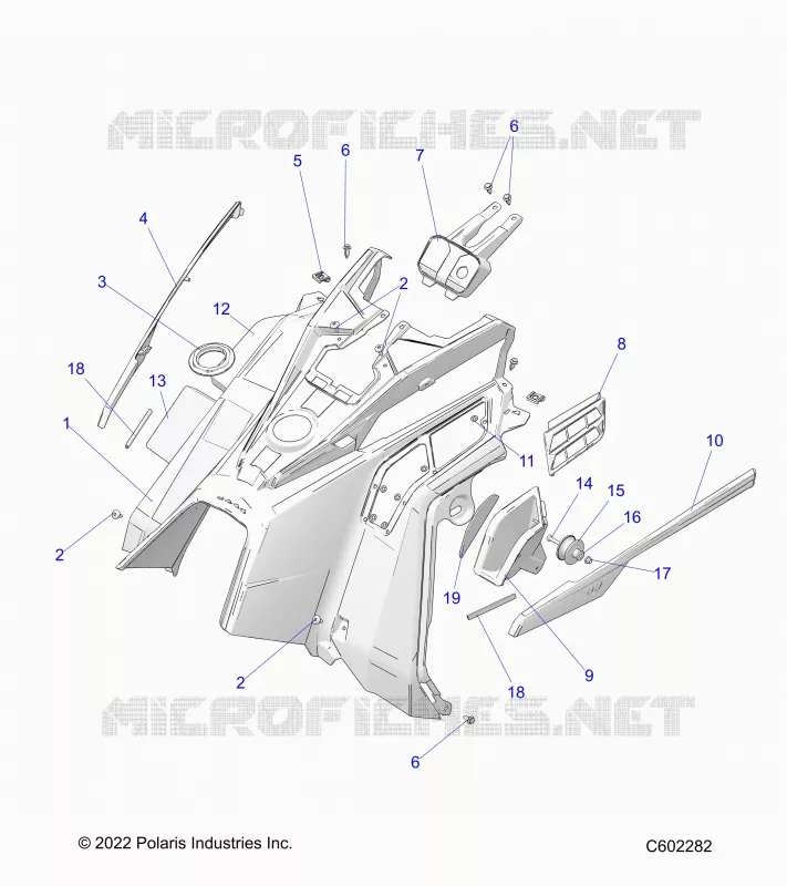 FAIRING MEDIO