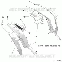 CARROCERÍA POSTERIOR FENDERS AND BEZELS- Z21NAM99AG (C700248-8)