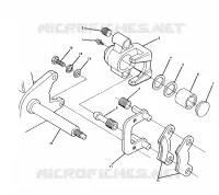 MONTAJE DE FRENO DELANTERA 250 2X4 / W927527 (4922862286016A)