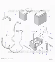 ELECTRICA, BATTERY/BOX AND CABLES