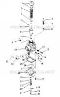 CARBURADOR LITE GT 0953133 and  EUROPEAN LITE GT E953133 (4928922892C007)