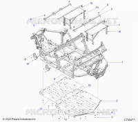 CHASSIS, MAIN FRAME AND ESQUÃD PLATES