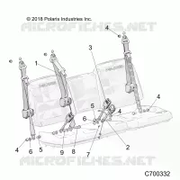 ASIENTO BELT AND MOUNTING