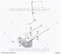 TREN, FRONT GEARCASE MOUNTING