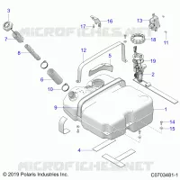 SISTEMA DE COMBUSTIBLES, FUEL TANK