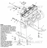 MONTAJE DEL MOTOR SLTX B964590 and Intl. SLTX I964590 (4935783578B001)