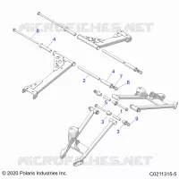 SUSPENSION TRASERA CONTROL ARM MOUNTING