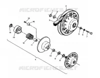 accionado de embrague ASSEMBLY Sport 400L W958540 (4930133013B012)