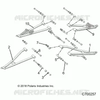 SUSPENSIÃ“N DELANTERA CONTROL ARMS
