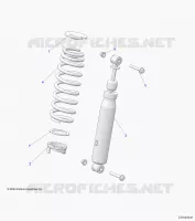 SUSPENSION, CHOQUE FRONTAL MOUNTING