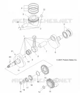 MOTOR, CIGUEÑAL AND PISTÓN
