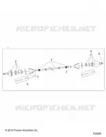 DRIVE TRAIN, HALF EJE TRASERO