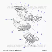 ENGINE, TOMA DE AIRE SYSTEM