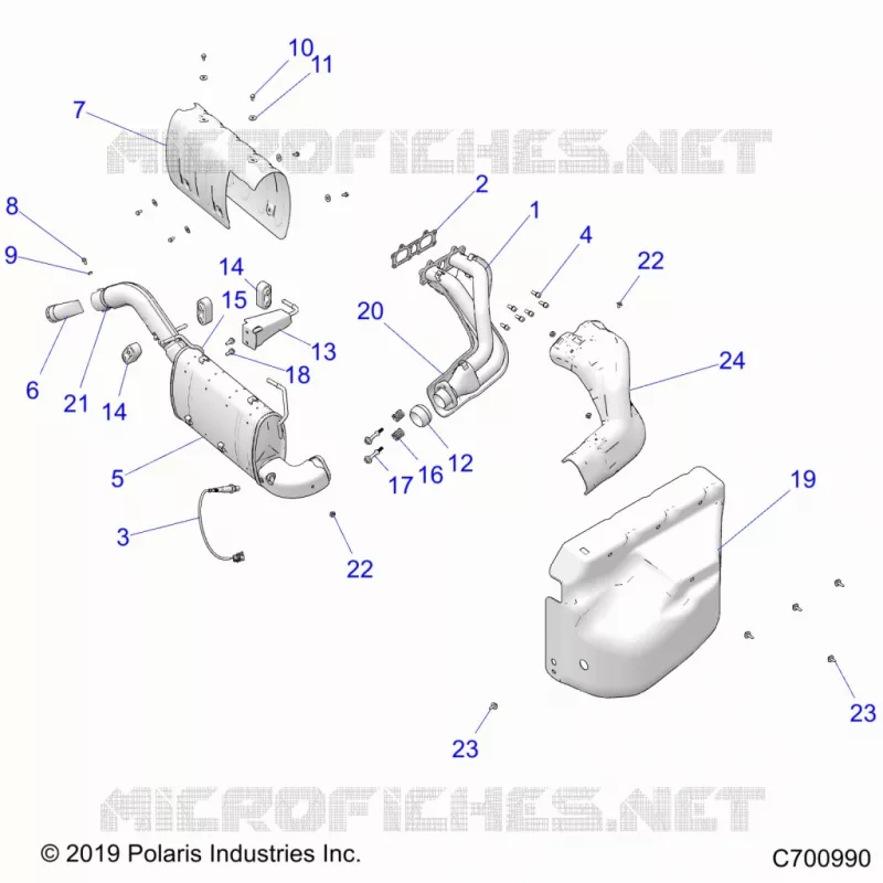 ENGINE, SISTEMA DE ESCAPE