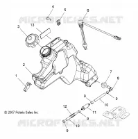 MOTOR, TANQUE DE ACEITE