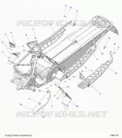 CHASSIS, PROTECCIÃ³N DEL EMBRAGUE, FOOTRESTS, AND RUNNINGBOARDS