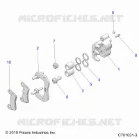 BRAKES, PINZA TRASERA