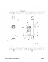 SUSPENSION, SHOCK TRASERO TRACK