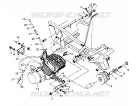 MONTAJE DEL MOTOR Trail Blazer W947221 (4926832683A008)