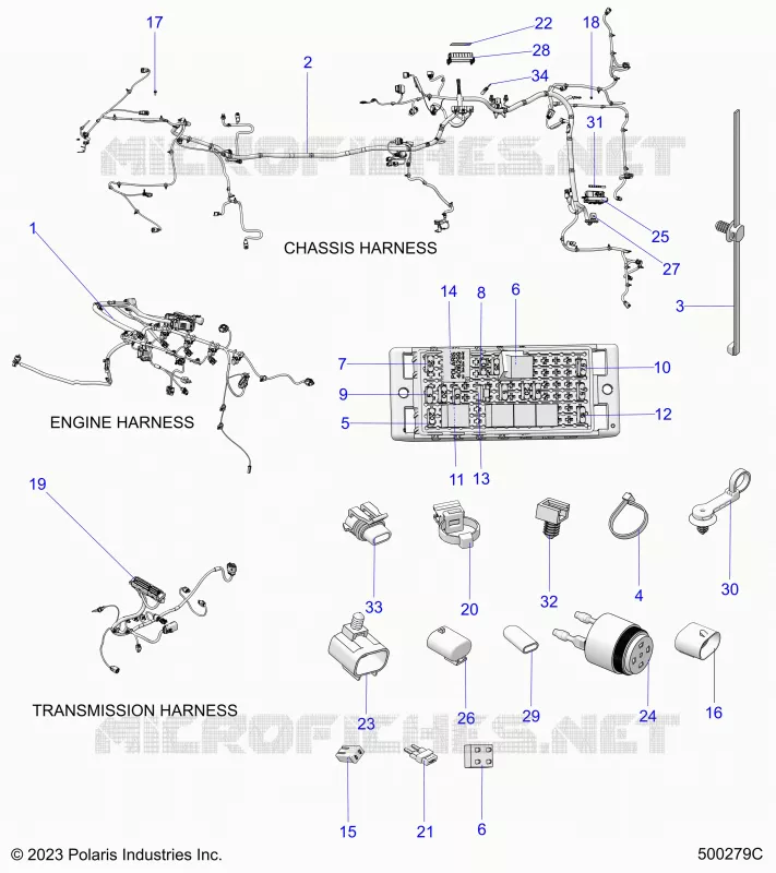 ELECTRICA, WIRE HARNESS
