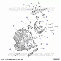 ENGINE, TOMA DE AIRE MANIFOLD
